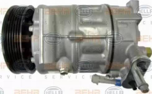 BEHR HELLA SERVICE 8FK 351 340-301 - Компресор, кондиціонер autozip.com.ua