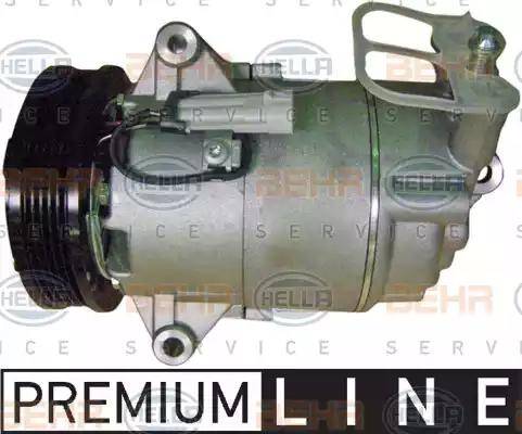BEHR HELLA SERVICE 8FK 351 340-231 - Компресор, кондиціонер autozip.com.ua