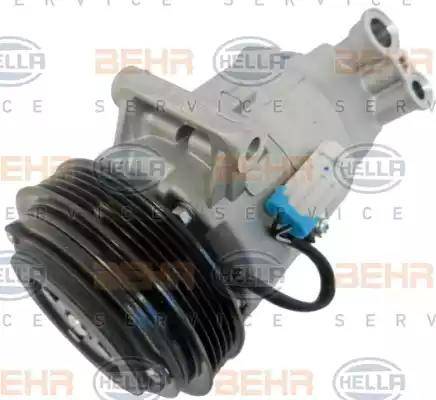 BEHR HELLA SERVICE 8FK 351 340-731 - Компресор, кондиціонер autozip.com.ua