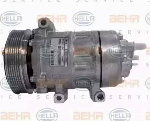 BEHR HELLA SERVICE 8FK 351 316-061 - Компресор, кондиціонер autozip.com.ua