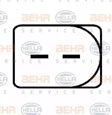 BEHR HELLA Service 8FK 351 316-831 - Компресор, кондиціонер autozip.com.ua