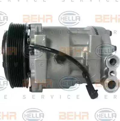 BEHR HELLA SERVICE 8FK 351 316-711 - Компресор, кондиціонер autozip.com.ua