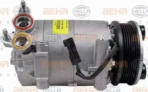 BEHR HELLA Service 8FK 351 339-441 - Компресор, кондиціонер autozip.com.ua