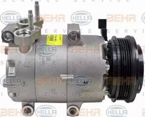 BEHR HELLA SERVICE 8FK 351 339-421 - Компресор, кондиціонер autozip.com.ua