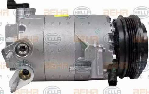 BEHR HELLA SERVICE 8FK 351 339-391 - Компресор, кондиціонер autozip.com.ua