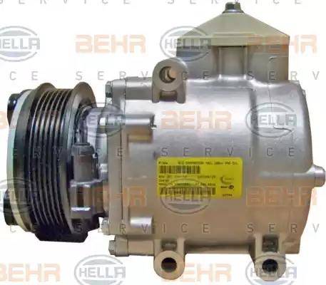 BEHR HELLA SERVICE 8FK 351 334-101 - Компресор, кондиціонер autozip.com.ua