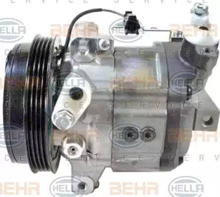 BEHR HELLA SERVICE 8FK 351 322-481 - Компресор, кондиціонер autozip.com.ua