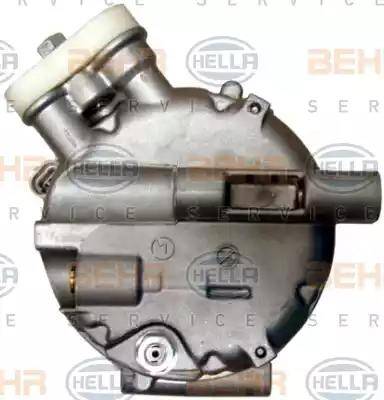 BEHR HELLA SERVICE 8FK 351 322-071 - Компресор, кондиціонер autozip.com.ua