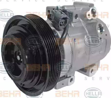 BEHR HELLA SERVICE 8FK 351 272-271 - Компресор, кондиціонер autozip.com.ua