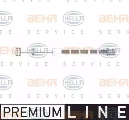 BEHR HELLA SERVICE 8FT 351 198-461 - Осушувач, кондиціонер autozip.com.ua