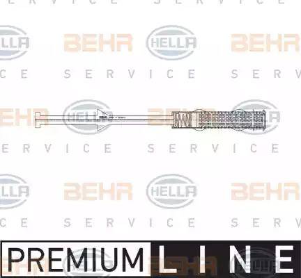 BEHR HELLA Service 8FT 351 198-471 - Осушувач, кондиціонер autozip.com.ua