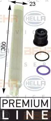 BEHR HELLA SERVICE 8FT 351 193-211 - Осушувач, кондиціонер autozip.com.ua