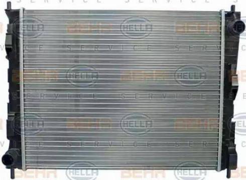 BEHR HELLA SERVICE 8MK 376 746-251 - Радіатор, охолодження двигуна autozip.com.ua