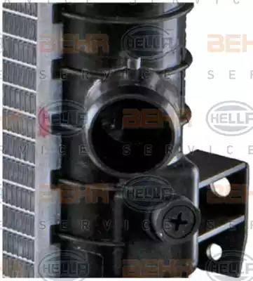 BEHR HELLA Service 8MK 376 754-081 - Радіатор, охолодження двигуна autozip.com.ua