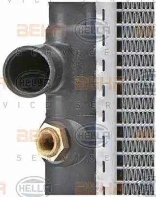 BEHR HELLA Service 8MK 376 710-331 - Радіатор, охолодження двигуна autozip.com.ua