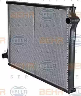 BEHR HELLA Service 8MK 376 724-611 - Радіатор, охолодження двигуна autozip.com.ua