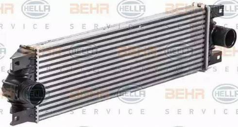 BEHR HELLA Service 8ML 376 700-644 - Интеркулер autozip.com.ua