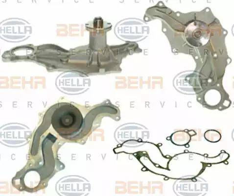 BEHR HELLA Service 8MP 376 804-191 - Водяний насос autozip.com.ua