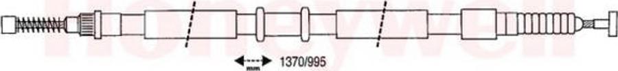 BENDIX 432650 B - Трос, гальмівна система autozip.com.ua