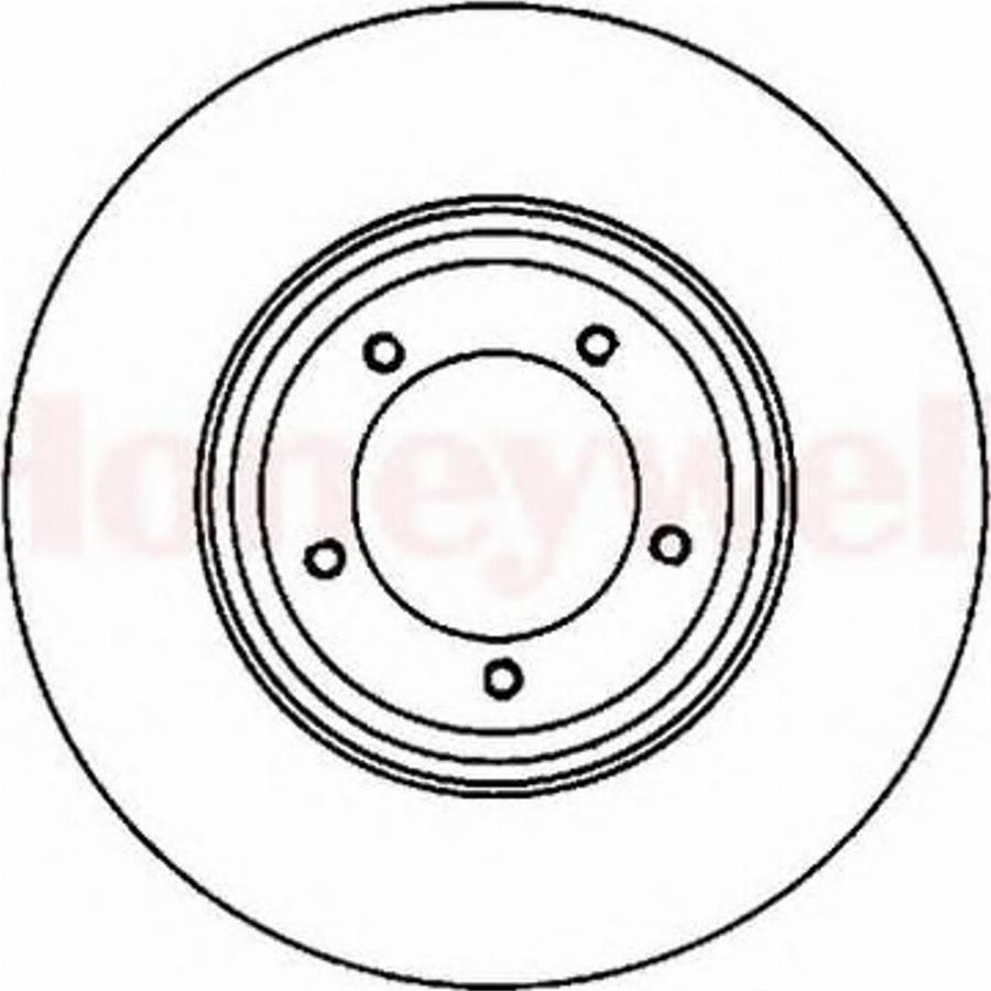 BENDIX 561979 B - Гальмівний диск autozip.com.ua