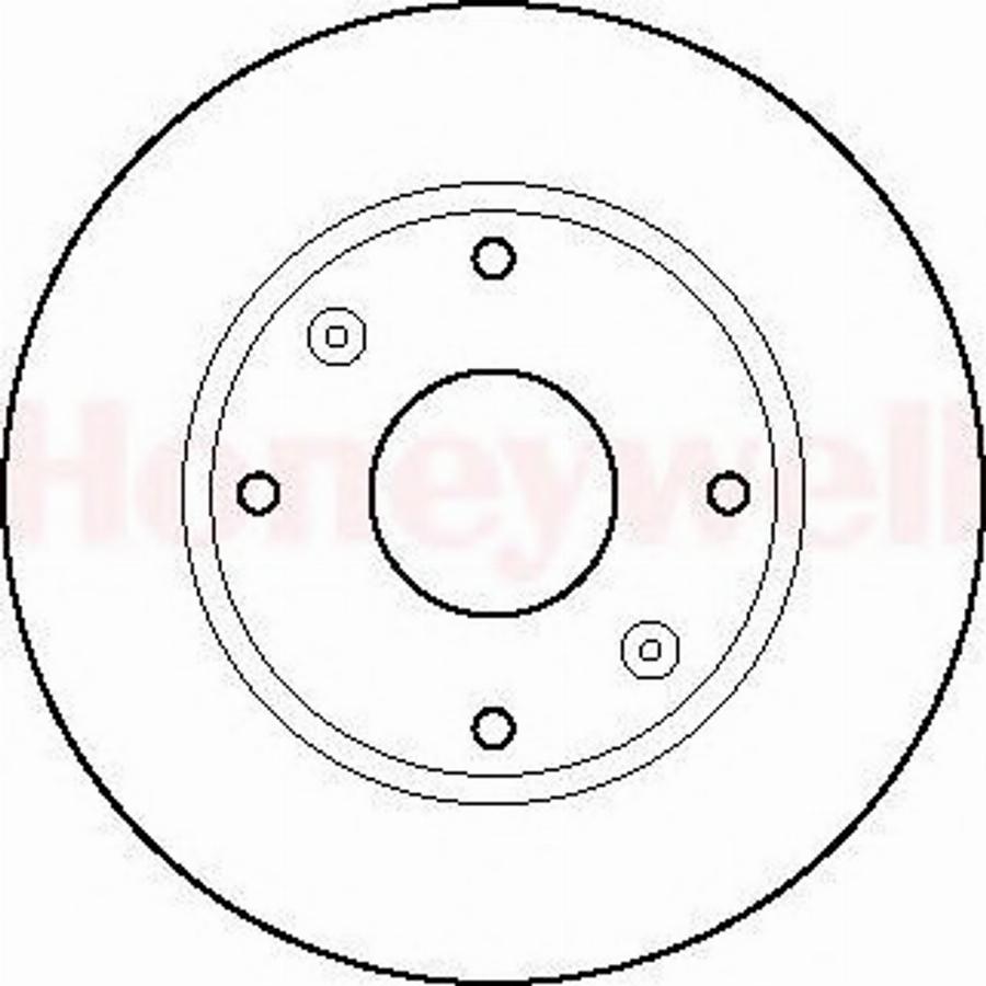 BENDIX 561409 B - Гальмівний диск autozip.com.ua