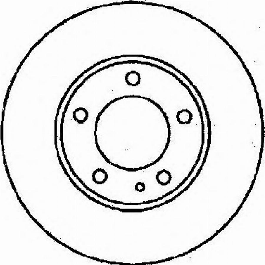 BENDIX 561550 B - Гальмівний диск autozip.com.ua