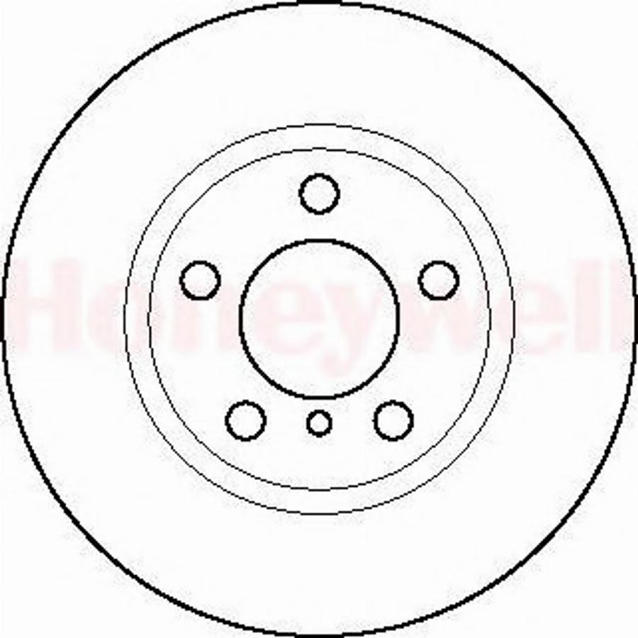 BENDIX 561551 B - Гальмівний диск autozip.com.ua