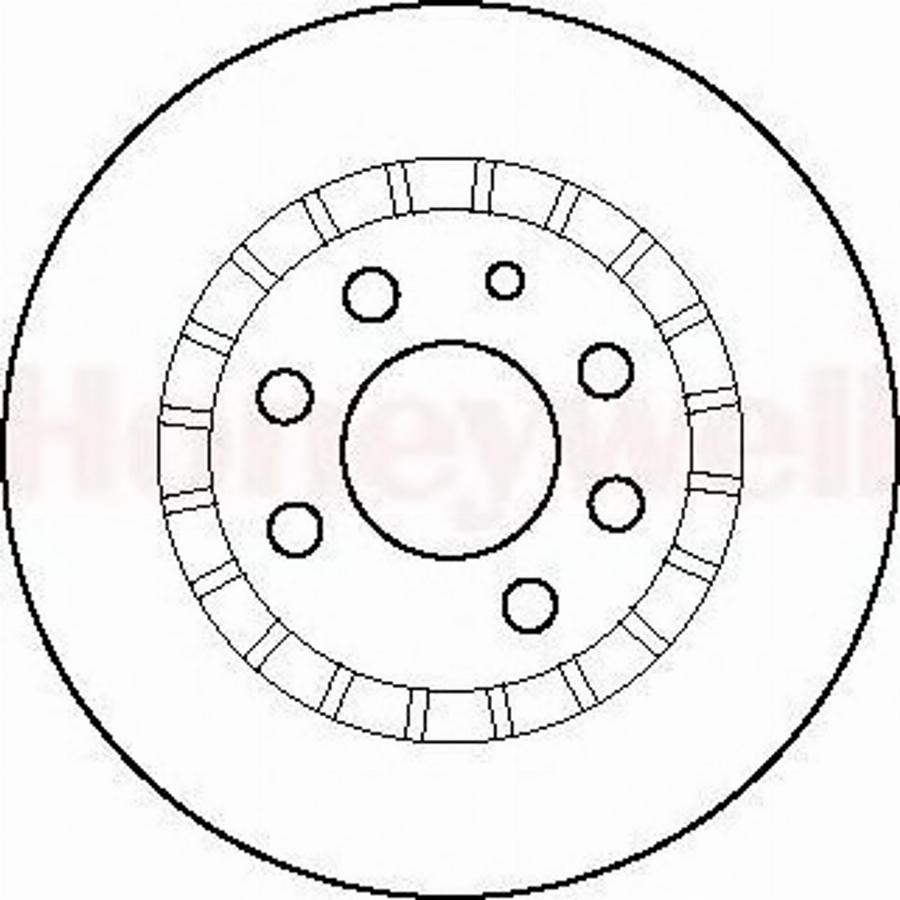 BENDIX 561588 B - Гальмівний диск autozip.com.ua