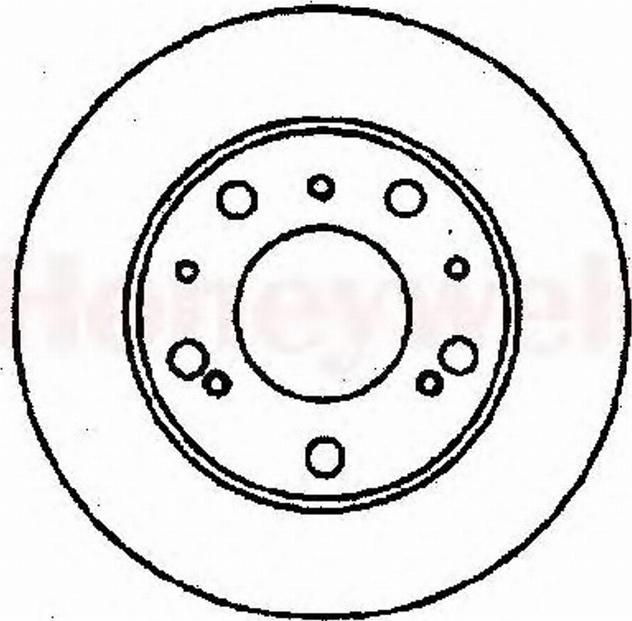 BENDIX 561321 B - Гальмівний диск autozip.com.ua