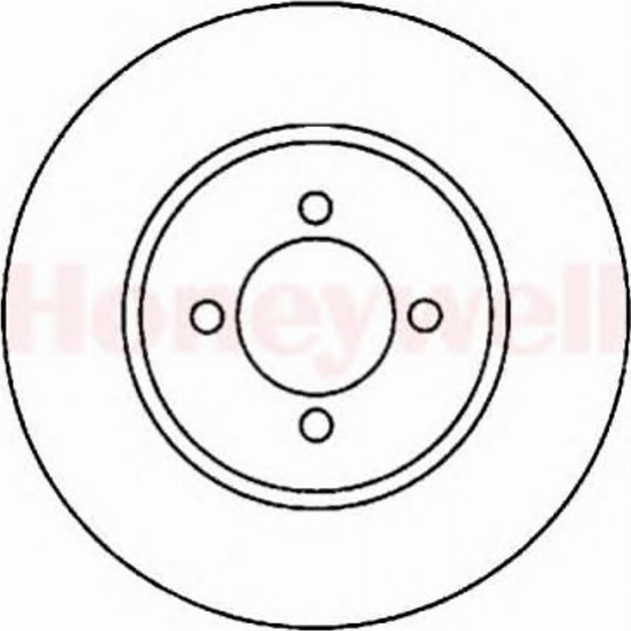 BENDIX 561377B - Гальмівний диск autozip.com.ua