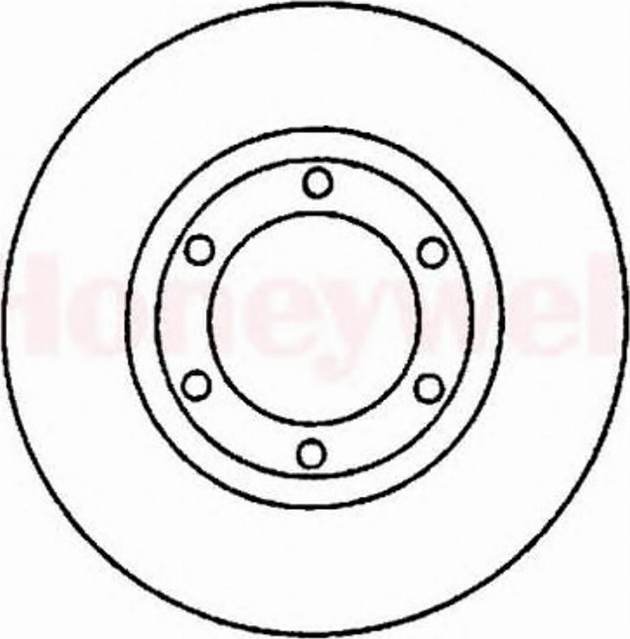 BENDIX 561296 B - Гальмівний диск autozip.com.ua