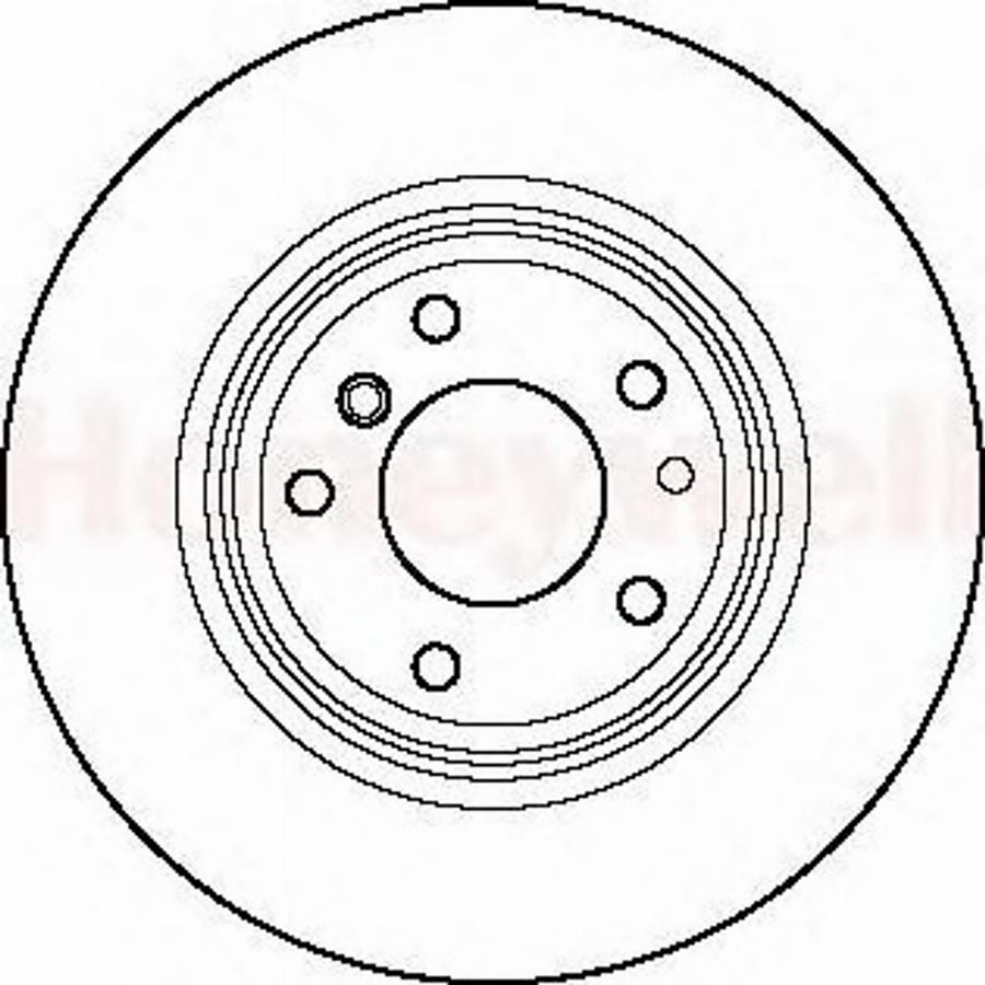 BENDIX 562092B - Гальмівний диск autozip.com.ua