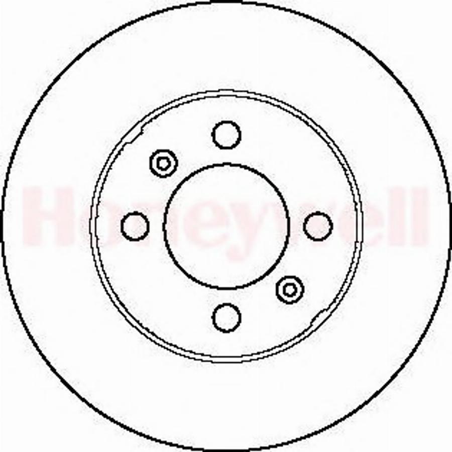 BENDIX 562157 B - Гальмівний диск autozip.com.ua