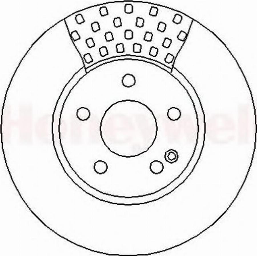 BENDIX 562392B - Гальмівний диск autozip.com.ua