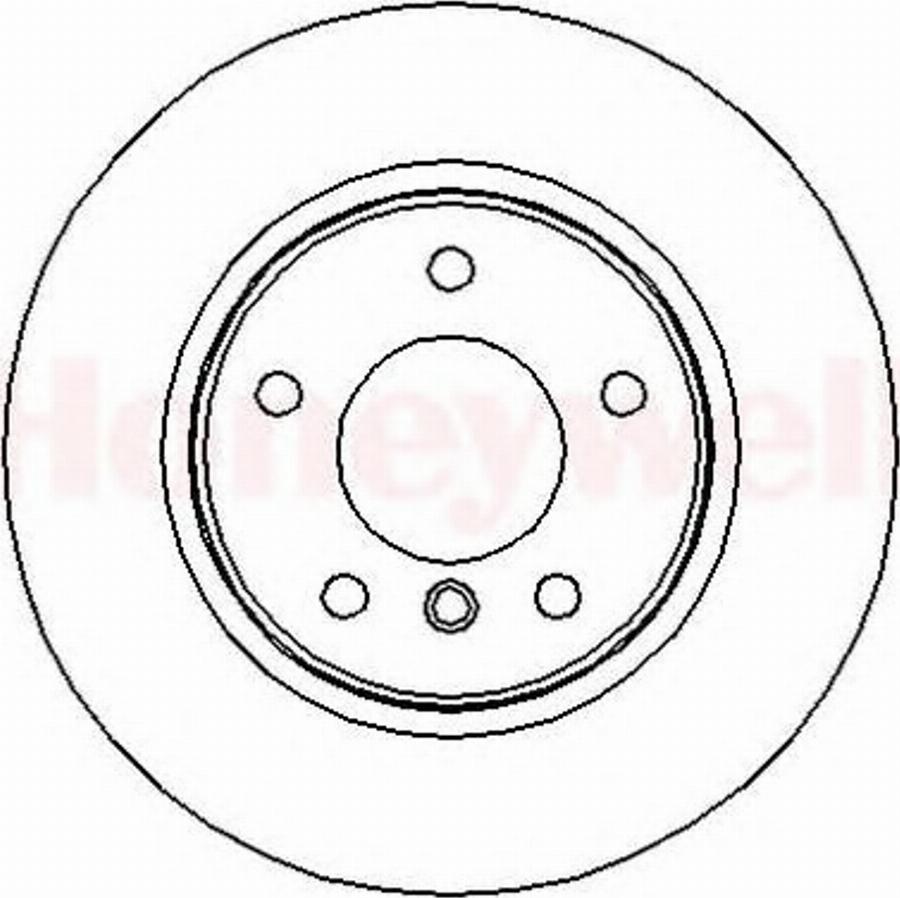 BENDIX 562310B - Гальмівний диск autozip.com.ua