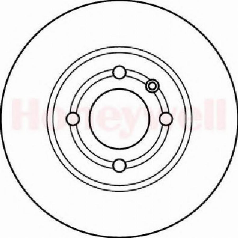 BENDIX 562209 B - Гальмівний диск autozip.com.ua