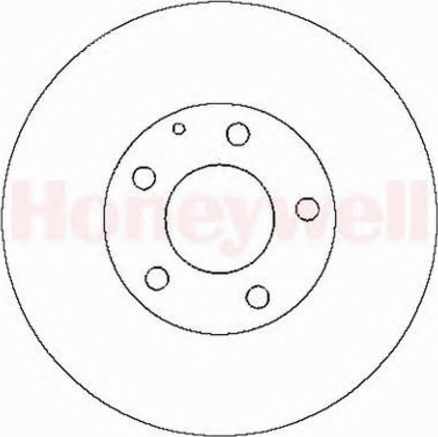 BENDIX 562286B - Гальмівний диск autozip.com.ua