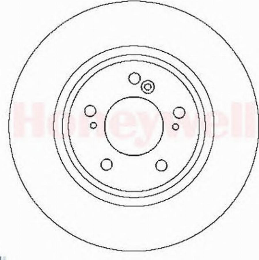 BENDIX 562283 B - Гальмівний диск autozip.com.ua