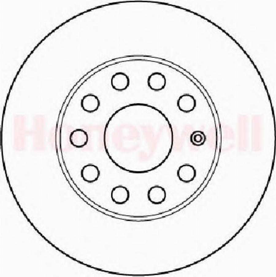 BENDIX 562238 B - Гальмівний диск autozip.com.ua