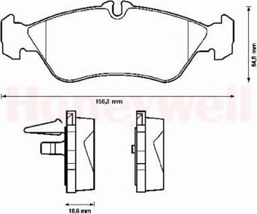 BENDIX 571910B - Гальмівний диск autozip.com.ua