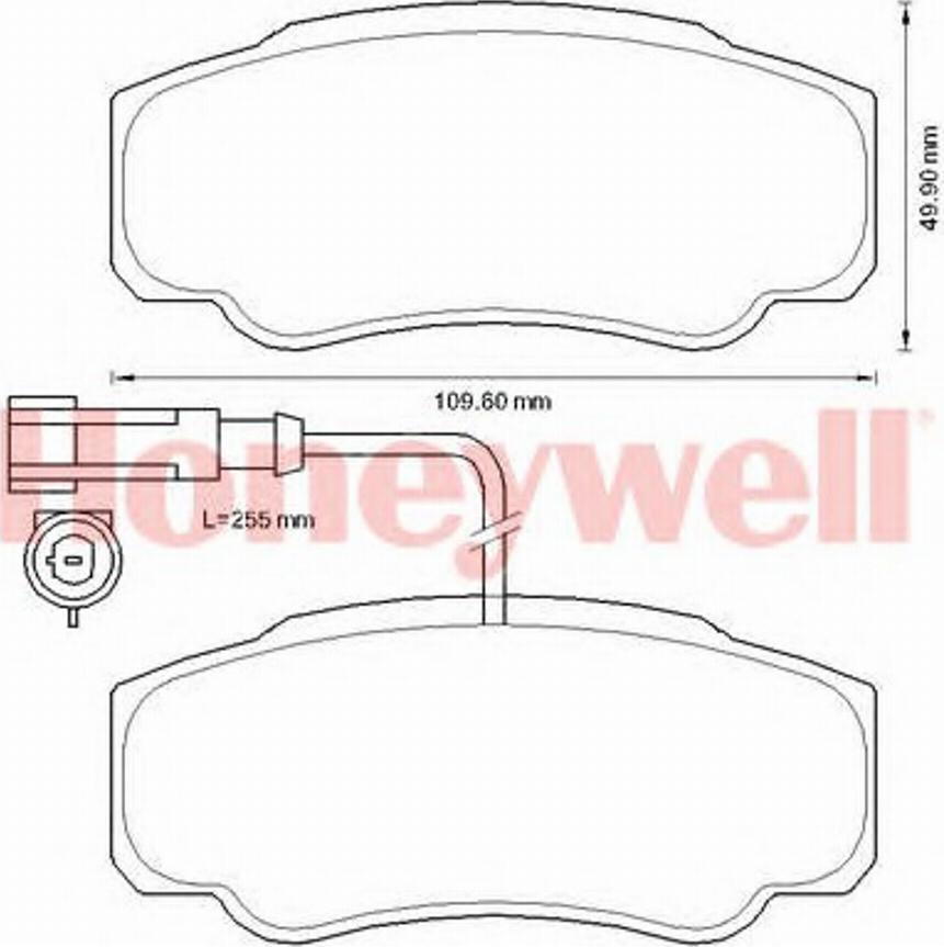 BENDIX 573318B - Гальмівні колодки, дискові гальма autozip.com.ua