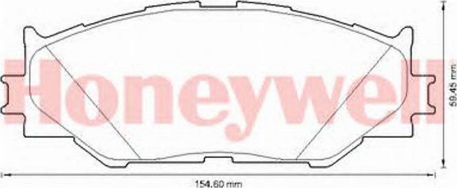 BENDIX Braking 572620B - Гальмівні колодки, дискові гальма autozip.com.ua