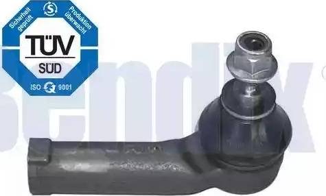 BENDIX 040654B - Наконечник рульової тяги, кульовий шарнір autozip.com.ua