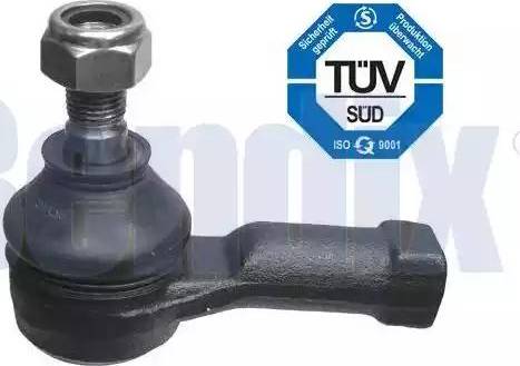 BENDIX Braking 040668B - Наконечник рульової тяги, кульовий шарнір autozip.com.ua