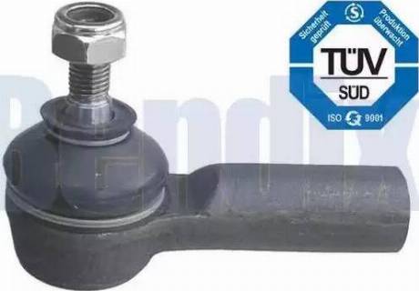 BENDIX Braking 040605B - Наконечник рульової тяги, кульовий шарнір autozip.com.ua