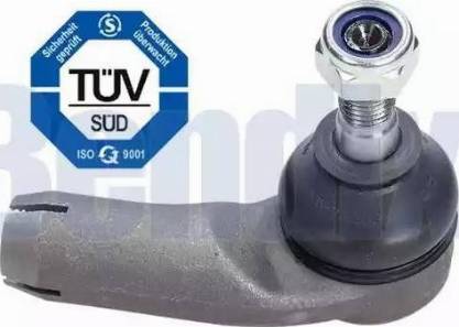 BENDIX 040680B - Наконечник рульової тяги, кульовий шарнір autozip.com.ua