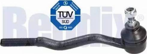 BENDIX Braking 040621B - Наконечник рульової тяги, кульовий шарнір autozip.com.ua