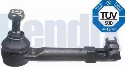 BENDIX Braking 040627B - Наконечник рульової тяги, кульовий шарнір autozip.com.ua