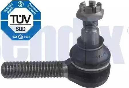 BENDIX 040743B - Наконечник рульової тяги, кульовий шарнір autozip.com.ua