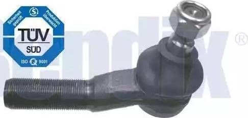 BENDIX 040752B - Наконечник рульової тяги, кульовий шарнір autozip.com.ua